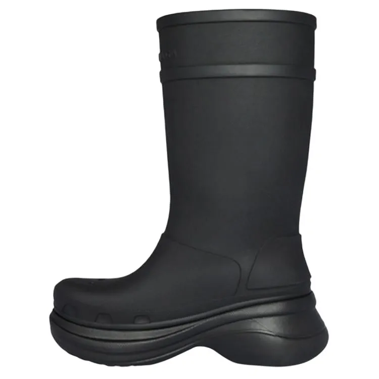 Balenciaga X Crocs Boot Black