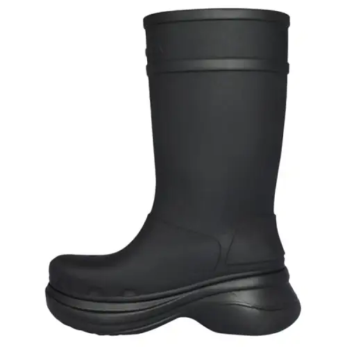 Balenciaga X Crocs Boot Black