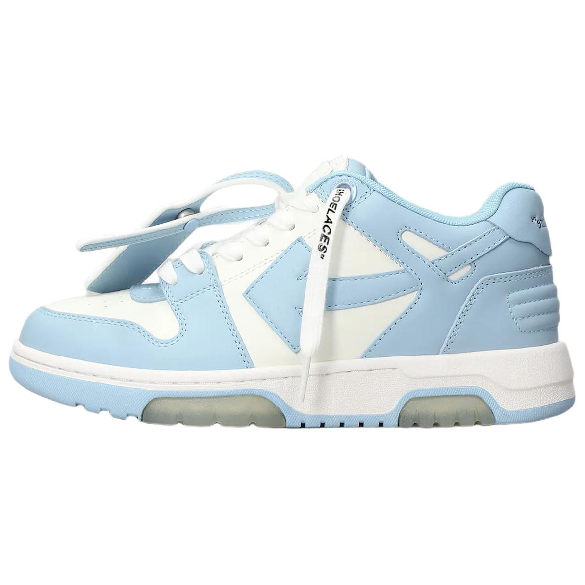 Женские кеды OFF-WHITE Out Of Office (бело-синие)