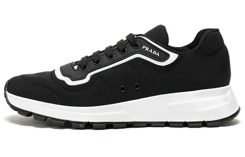 PRADA Low top Casual Shoes Men's Black