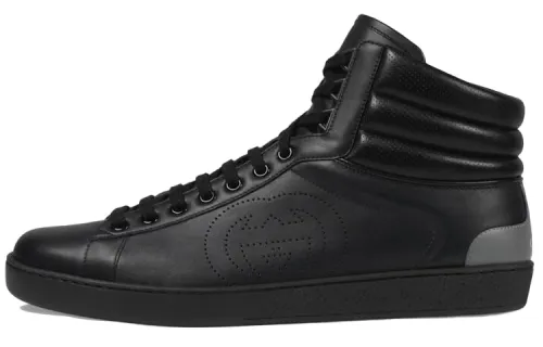 GUCCI Ace High Top Gg Black