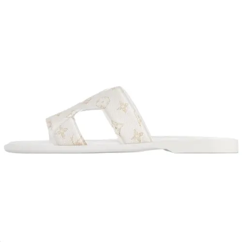 LOUIS VUITTON Oasis Slide Slippers Men's White