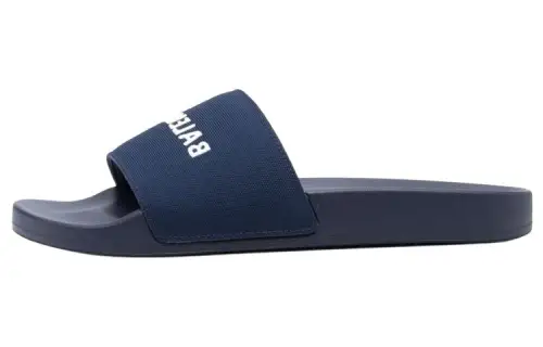 Balenciaga Pool Slide Navy