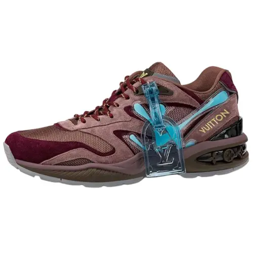 LOUIS VUITTON Trail Sneakers 'Burgundy Blue'