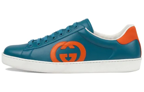 Gucci Ace 'Interlocking G - Blue Orange'