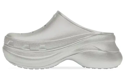 Balenciaga X Crocs Logo-debossed Mules
