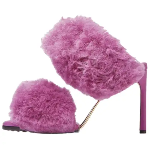 Bottega Veneta Poodle Curve Sandals Women's