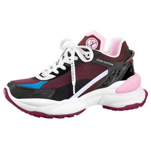 LOUIS VUITTON Lv Run 55 Sneakers 'Burgundy' Women's