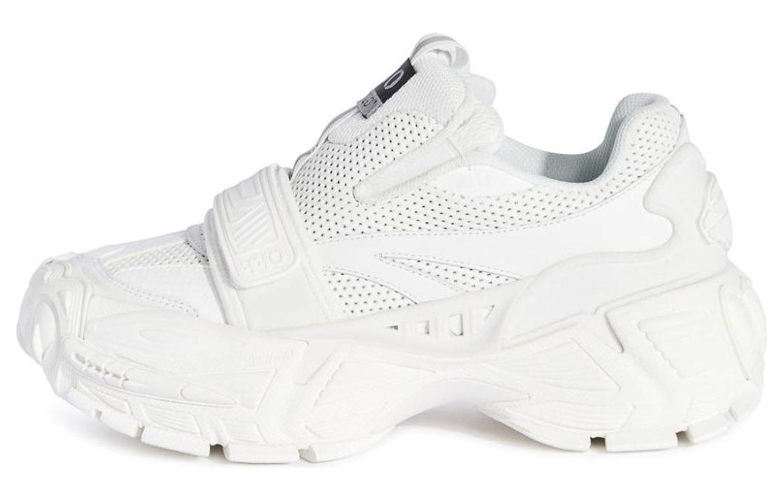 OFF WHITE Glove Round Toe Slip On Sneakers Women's