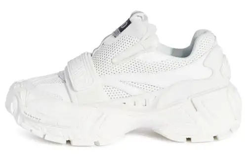 OFF WHITE Glove Round Toe Slip On Sneakers Women's