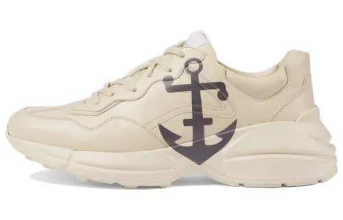 GUCCI Rhyton Low top Chunky Sneakers Men's White