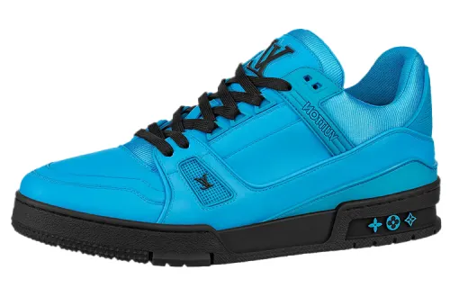 LOUIS VUITTON Trainers 'Blue With Black'