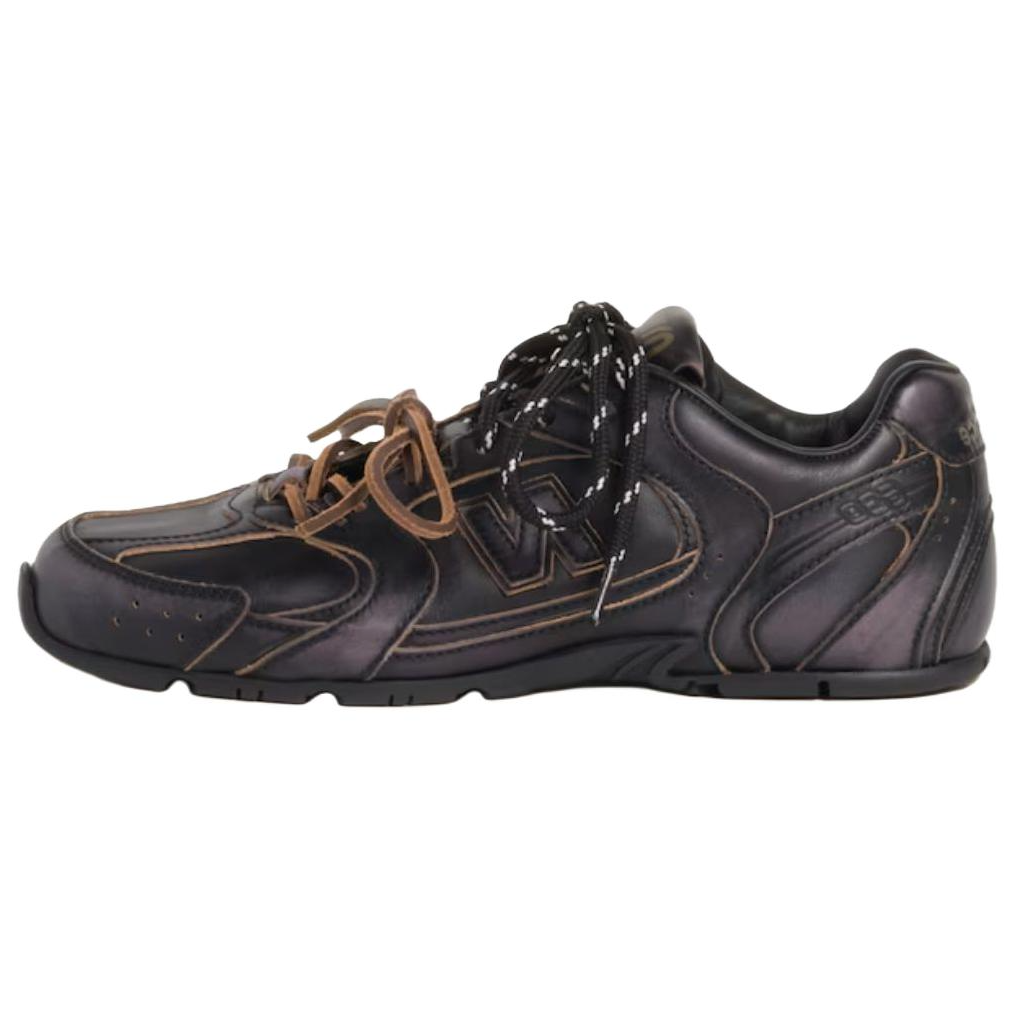 New Balance x MIU MIU Miu Miu NB 530 Chinese Valentine's Day series round toe lace-up moral training shoes thin-soled shoes low-cut lifestyle shoes women's black