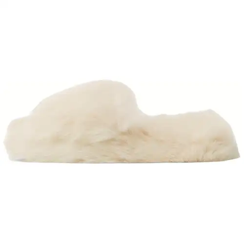 Bottega Veneta Resort Sponge Slide Slippers Women's White