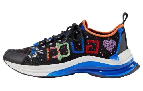 GUCCI Lovelight Low top Sports Casual Shoes Women's Black
