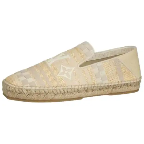LOUIS VUITTON Bidart Espadrille Shoes 'Beige Yellow'