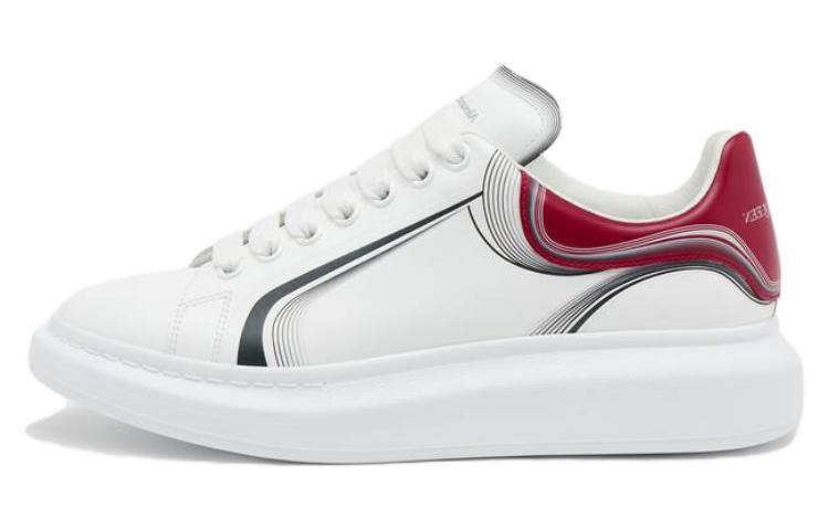 Мужские кеды Alexander McQueen Oversized (белые)