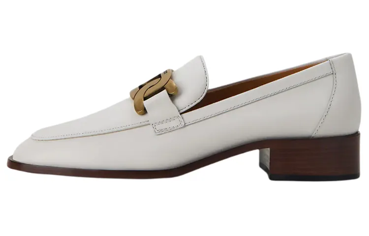 TOD'S Chain Link Detail Loafers Women's
