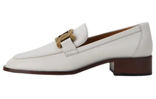 TOD'S Chain Link Detail Loafers Women's