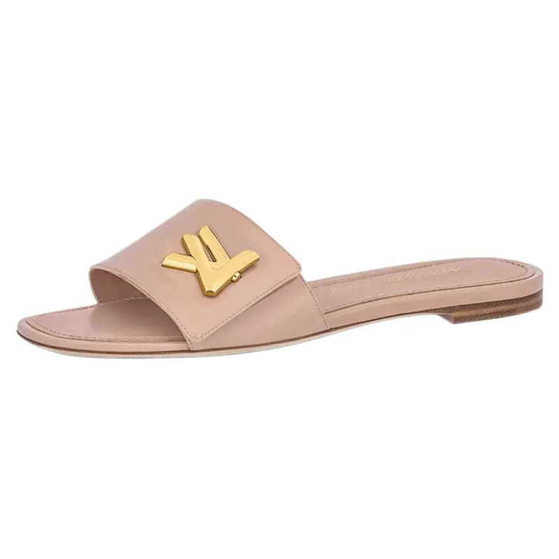 LOUIS VUITTON Shake Slide Slippers Women's Pink