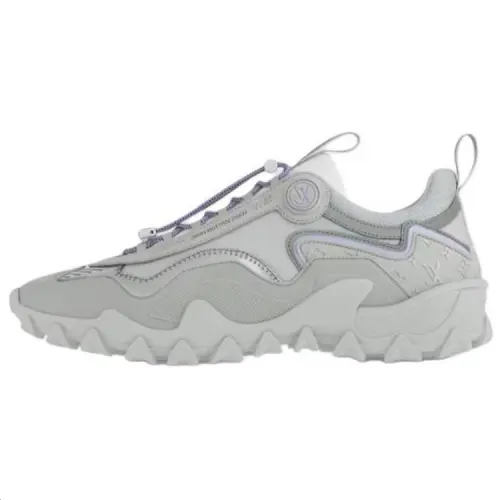 LOUIS VUITTON RUSH Low top Casual Shoes Women's Gray
