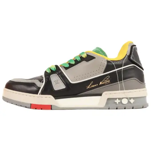 LOUIS VUITTON Lv Trainers 'Yellow Multi color'