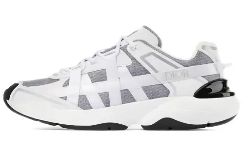 DIOR B24 Runtek Grey White Nylon