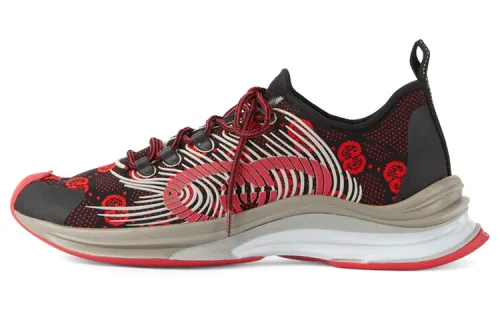 Gucci Run Sneaker 'Black Red'
