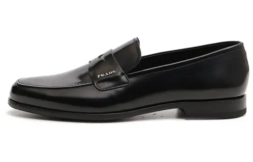 PRADA Men's Casual Shoes Men's Low Top Black
