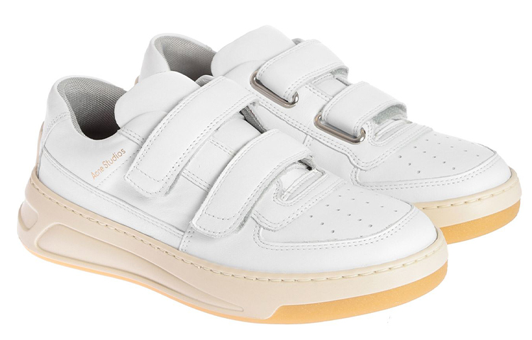Acne Studios Minimalist Style Low top Casual Shoes Women's White