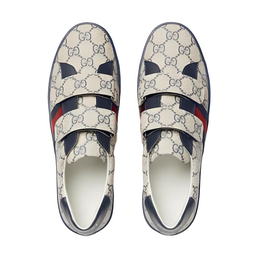 Кеды Gucci ACE (синие) — фото 3
