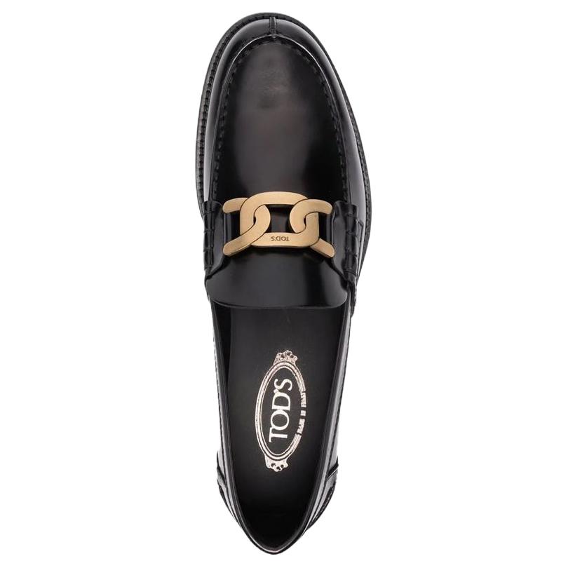 TOD'S Chain link Detail Loafers Women's