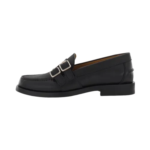 Gucci Buckle Loafer 'GG Monogram - Black'