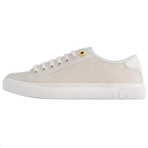 LOUIS VUITTON Lagoon Sneaker 25ss Spring Summer, Cookie Shoes Low top Canvas Shoes Women's Beige