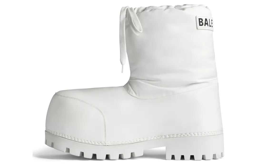 Balenciaga Alaska Low Boots 'White' Women's