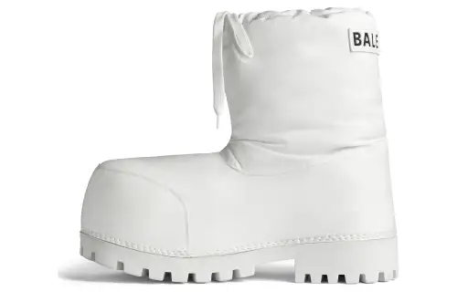 Balenciaga Alaska Low Boots 'White' Women's
