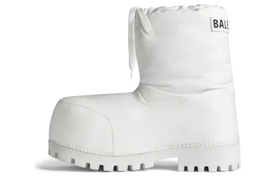 Balenciaga Alaska Low Boots 'White' Women's