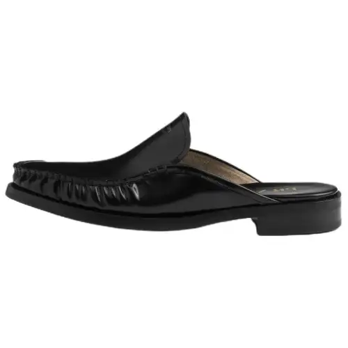 PRADA Closed Toe Slippers 2cm Women's Black