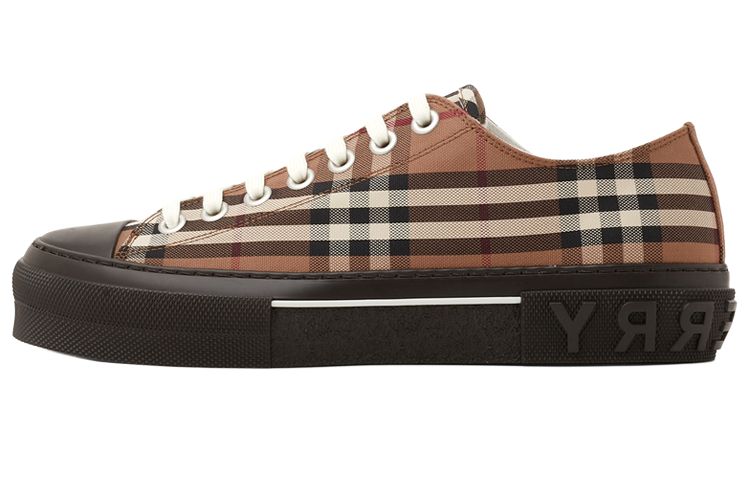 Мужские кеды Burberry Burberry Vintage (коричневые в клетку)