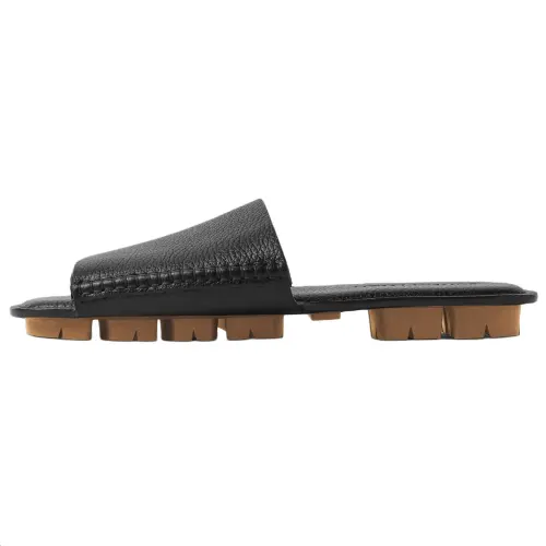 Bottega Veneta Slide Slippers Men's Black