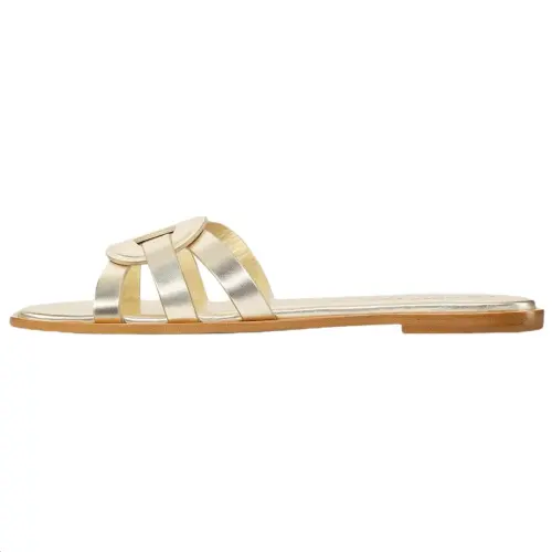 DIOR D Club Slide Slippers Women's Gold
