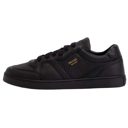 PRADA Low top Skateboard Shoes Men's Black