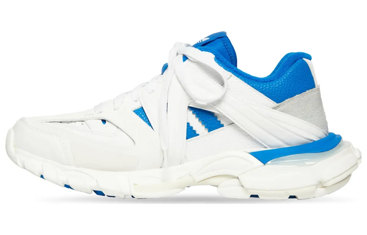 Adidas Originals X Balenciaga 23FW Track Forum Sneakers 'Grey Royal Blue' Women's