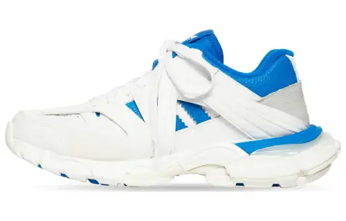 Adidas Originals X Balenciaga 23FW Track Forum Sneakers 'Grey Royal Blue' Women's