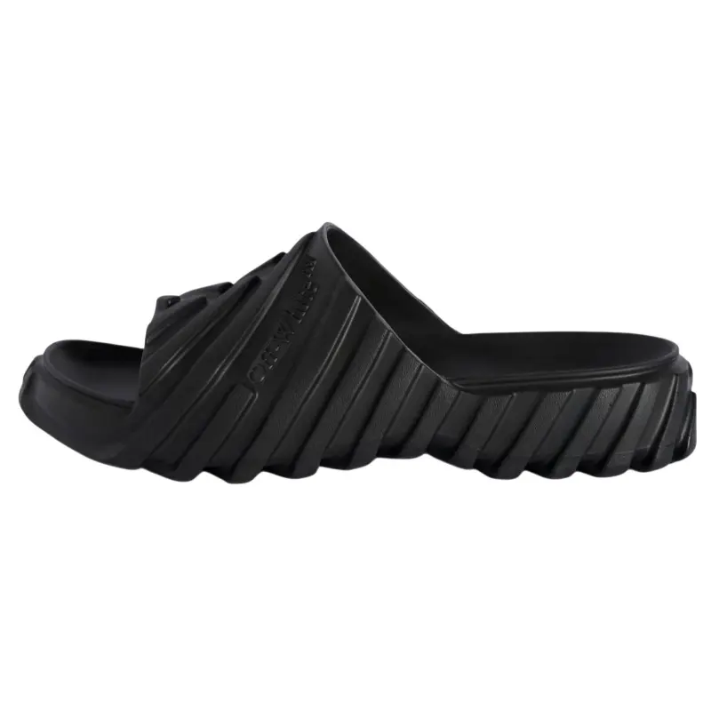 OFF WHITE Exploration Embossed Slides
