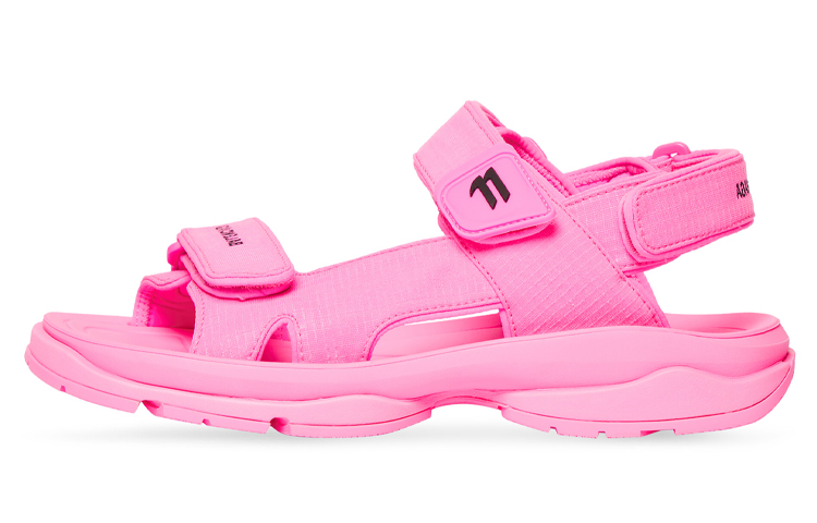 Женские сандалии Balenciaga Tourist (розовые)