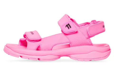 Balenciaga Women's Tourist Sandal 'Fluo Pink'