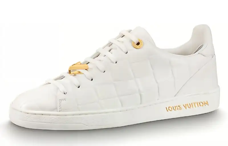 LOUIS VUITTON Frontrow Sneakers 'All White' Women's
