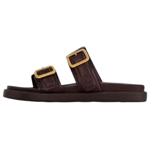 LOUIS VUITTON Slide Slippers Men's Brown