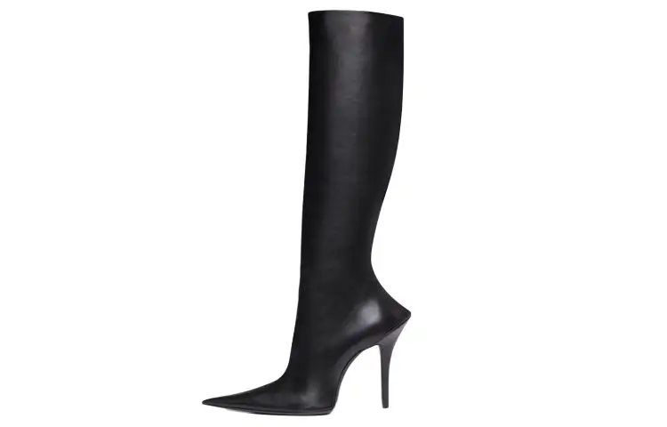 Balenciaga Pointed-toe Knee-high Boots